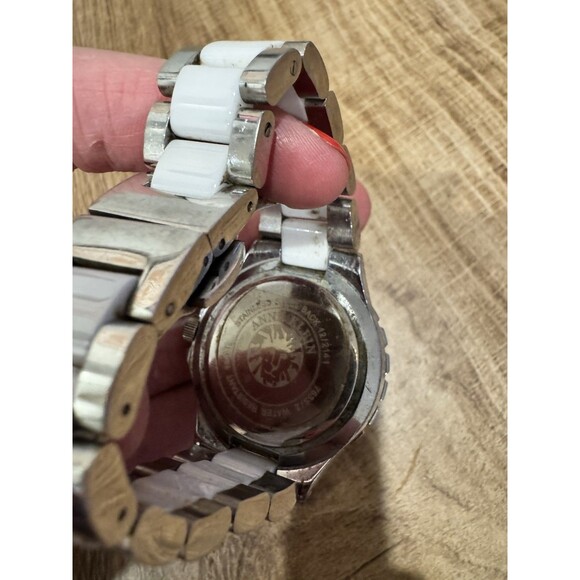 Anne Klein White And Silver Tone Women’s Quartz Watch - Picture 4 of 4